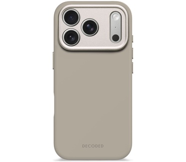 Decoded Silicone Backcover Apple iPhone 17 Pro Soft Taupe