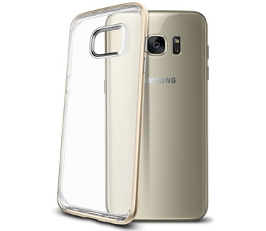 Spigen Neo Hybrid Crystal Samsung Galaxy S7 edge Case - Gold