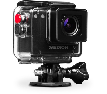 Medion LIFE ® Full HD WiFi Actioncam S89038 Zwart