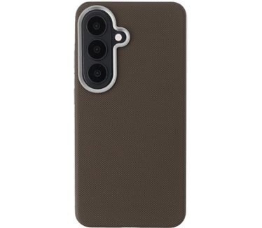 Accezz Mesh Backcover met MagSafe voor de Samsung Galaxy S26 - Bruin