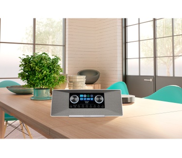 Medion DAB+ Internet Radio LIFE P85289, WiFi, DLNA, LAN, Spotify-Connect, 2 x 6 W RMS, MP3 speler