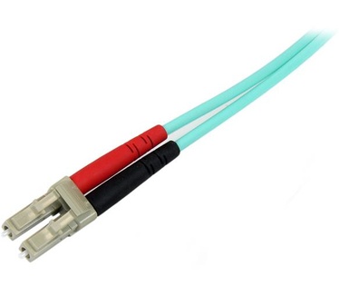 Startech.com 10m 10Gb Aqua LC/LC Duplex 50/125 Multimode LSZH Fiber Cable