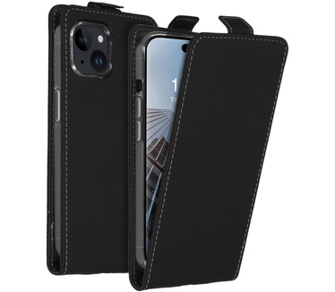 Accezz Flipcase iPhone 15 - Zwart