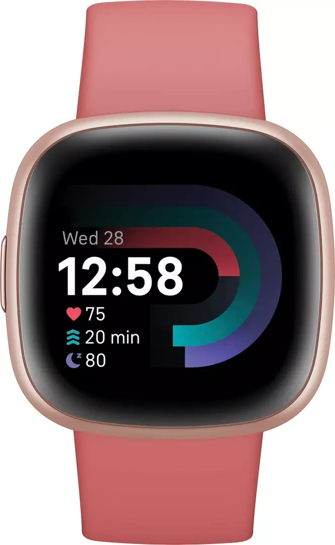 Specificaties van Fitbit Versa 4 Rose Goud Roze Tweakers