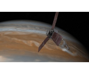 Juno in atmosfeer Jupiter 
