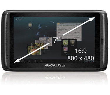 Archos Arnova 7b G3 8GB Zwart