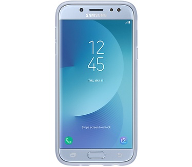 Samsung Galaxy J5 (2017) Jelly Cover (Galaxy J5 2017) Blauw