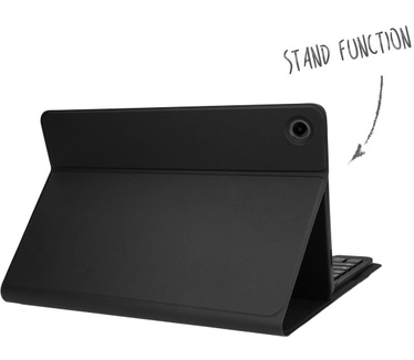 Accezz AZERTY Bluetooth Keyboard Bookcase