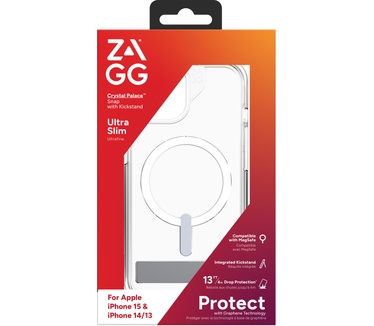 Zagg 702312620 (iPhone 15, iPhone 14, iPhone 13) Transparant