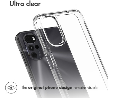 Accezz Xtreme Impact Backcover Motorola Moto G22 - Transparant