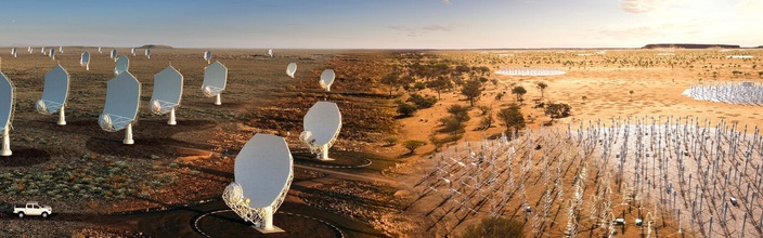 Exabytes vanuit de woestijn verwerken