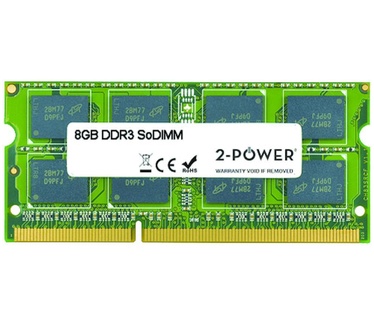 2-Power 8GB DDR3 1333MHz SoDIMM Memory - replaces SF892-L800