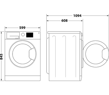 Whirlpool W6 XW845WB EE