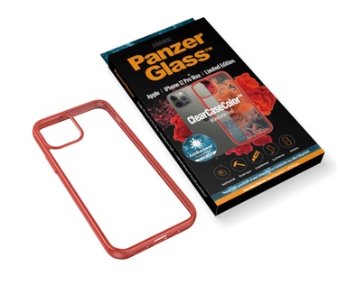 PanzerGlass 0281 (iPhone 12 Pro Max Mandarin Red) Transparant