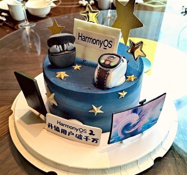 Huawei HarmonyOS 2 taart