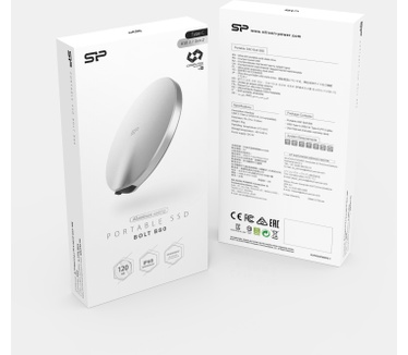 Silicon Power 120GB Bolt B80 Externe SSD, IP68 waterdicht/ schokbestendig, max. 500/450MB/s R/W