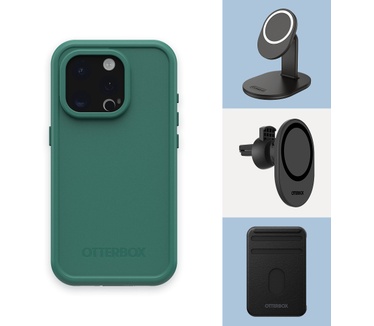 Otterbox Frē Series voor iPhone 15 Pro, Pine (Green) (iPhone 15 Pro) Groen