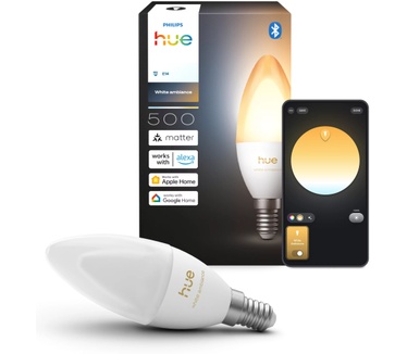 Philips B39 kaarslamp - E14 slimme LED-lamp