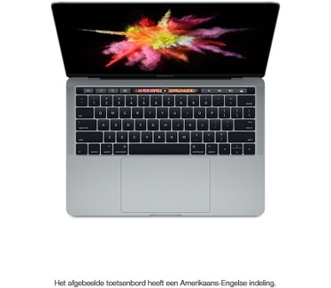 Apple MacBook Pro 13 inch Touch Bar en Touch ID (3,5GHz i7 / 16GB / 1TB - Spacegrijs