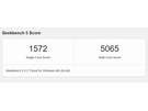 Intel Tiger Lake-H-laptopprocessors Geekbench