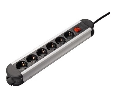 Hama 6way Distribution Panel "Pro-S 60S", 1.5 m