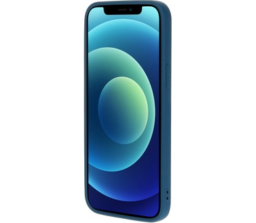 Mobiparts Silicone Cover Apple iPhone 12/12 Pro Blueberry Blue