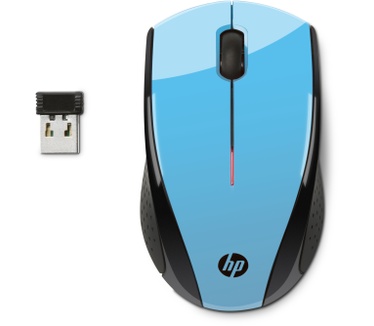 HP X3000 Blue Wireless Mouse