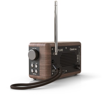 Pure DAB+ Radio Classic Mini Wit/Eiken