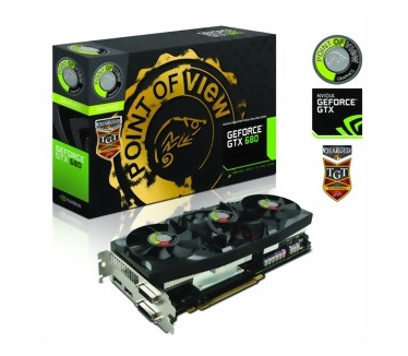 Point of View TGT GeForce GTX 680 Charged 4GB
