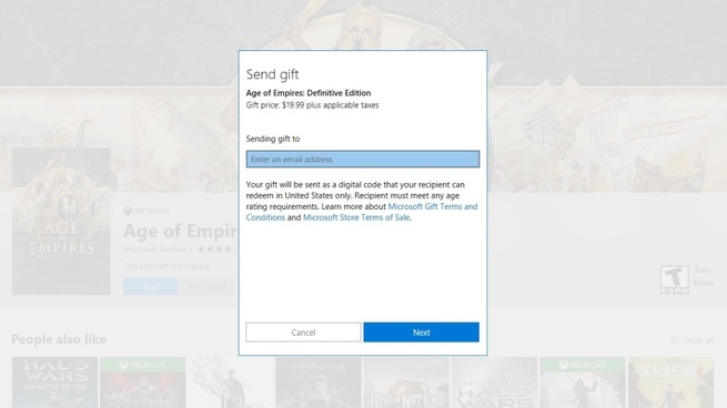 Microsoft Store Gift