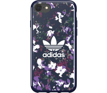 Adidas OR Flower Back Case Apple iPhone 6/6S/7/8/SE (4.7") Paars Paars