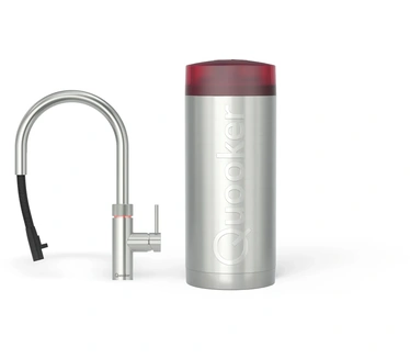 Quooker Flex Round Roestvrij staal incl. COMBI+ reservoir