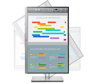 HP EliteDisplay E243i (1FH49AT) Zilver