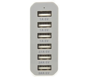2-Power Multi-Port USB Charging Station 10A Max