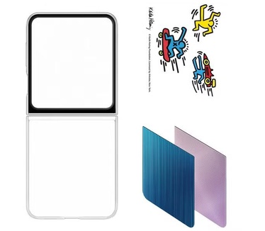 Samsung Galaxy Z FlipSuit Case - Keith Harring People Multi-color