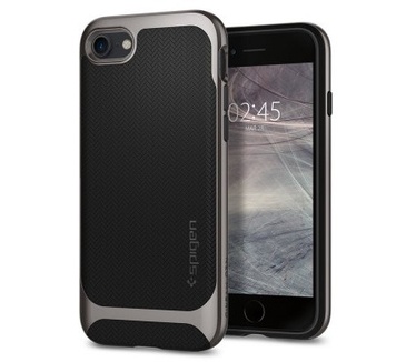 Spigen Apple iPhone 8 Hoesje Neo Hybrid Herringbone Grijs