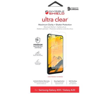 Zagg InvisibleShield Ultra Clear Screenprotector Samsung Galaxy A50