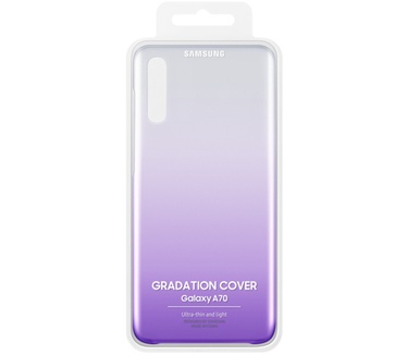 Samsung Galaxy A70 Gradation Cover (Galaxy A70) Paars