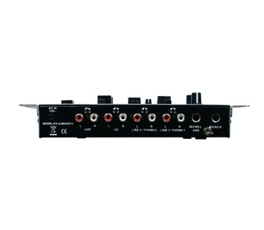 König 3-Kanaals DJ Mixer