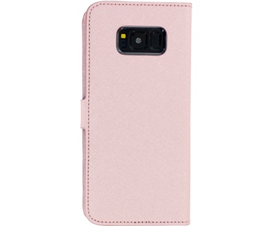 Mobiparts Saffiano Wallet Case Samsung Galaxy S8 Plus Pink