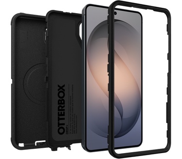 Otterbox Defender Pro Magnets Series voor Samsung Galaxy S26+, zwart - Geen retailverpakking (Galaxy S26+) Zwart