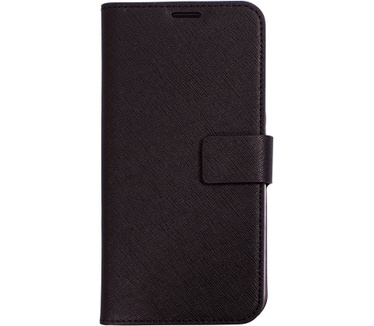 Mobiparts Saffiano Wallet Case Samsung Galaxy J6 Plus (2018) Black