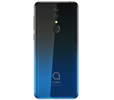 Alcatel 3 (2019) Blauw, Zwart
