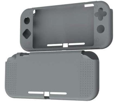 qMust Nintendo Switch Lite Silicone hoesje - Grijs