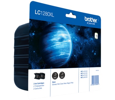 Brother Inktcartridge pakket: Zwart tweemaal