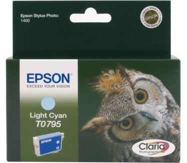 Epson Singlepack Light Cyan T0795 Claria Photographic Ink