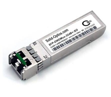 Solid-Optics Solid Optics DWDM 100km/32db, Coded SFP, GE, Dom