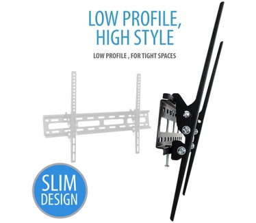V7 Low Profile Wall Mount with Tilt for Displays 32" to 65"