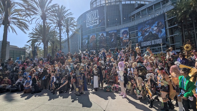 BlizzCon 2026 cosplayers