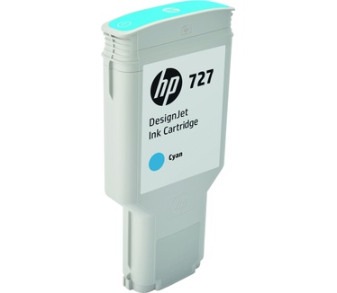 HP 727 cyaan DesignJet inktcartridge, 300 ml